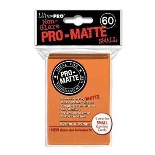 Ultra Pro - Pro Matte Small 60 Sleeves Orange (rem84266)