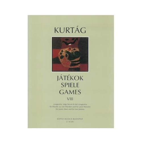 Kurtag - Games Vii For Piano Duet - For Two Pianos