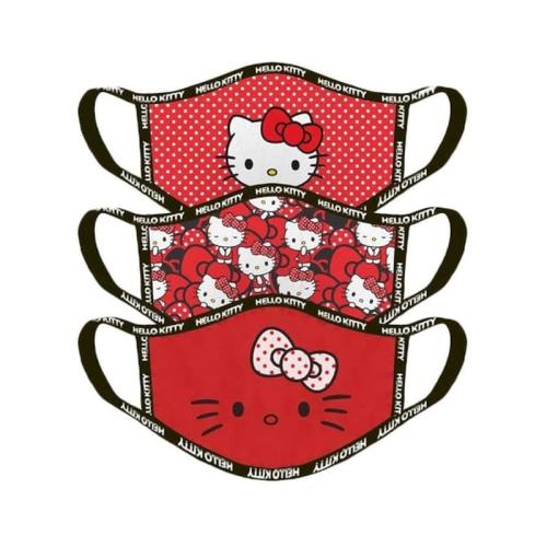 Μάσκα Προστασίας Difuzed Hello Kitty 3Τμχ.