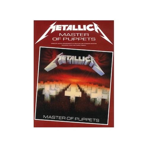 Metallica - Master Of Puppets (guitar/vocal With Tablature)