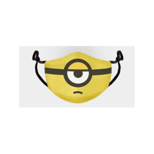 Υφασμάτινη Μάσκα Προσώπου Difuzed Minions Logo - Κίτρινο