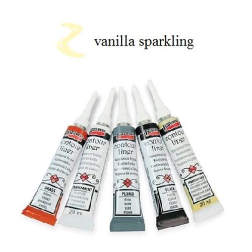 Contour Liner Pentart 20ml - Vanilla Sparkling