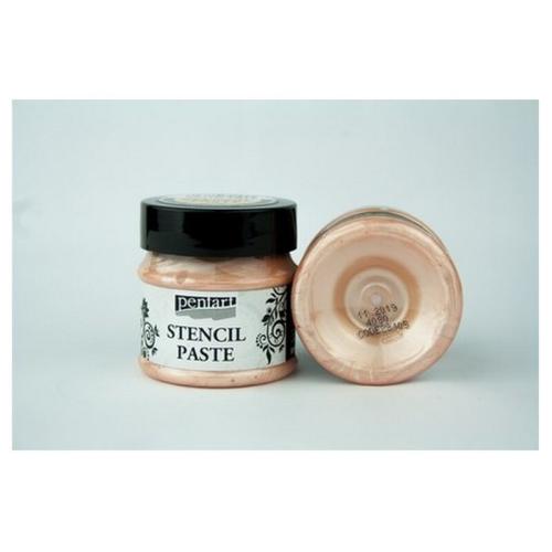 Stencil Paste Pearl Pentart 50ml - Apricot