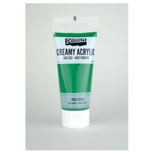 Χρώμα Ακρυλικό Creamy Semi-gloss 60ml Pentart - Grass Green