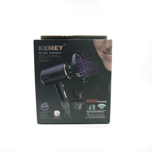 Επαγγελματικό Πιστολάκι 3 Σε 1 4000w Professional Hair Dryer Kemei Km-8896