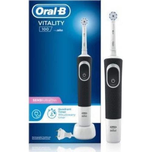 Ηλεκτρική Οδοντόβουρτσα ORAL-B Vitality 100 Sensi Ultra Thin Μαύρο