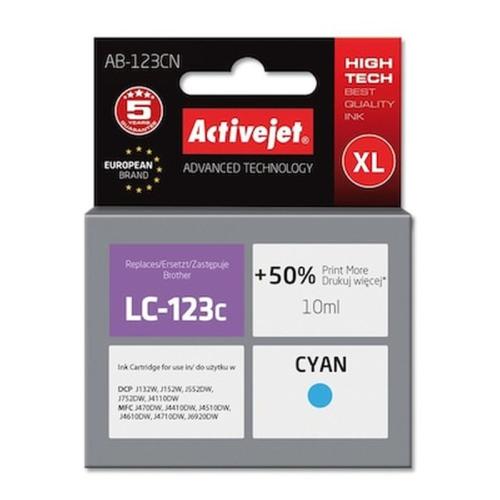 Activejet Ink For Brother Lc123c/lc121c