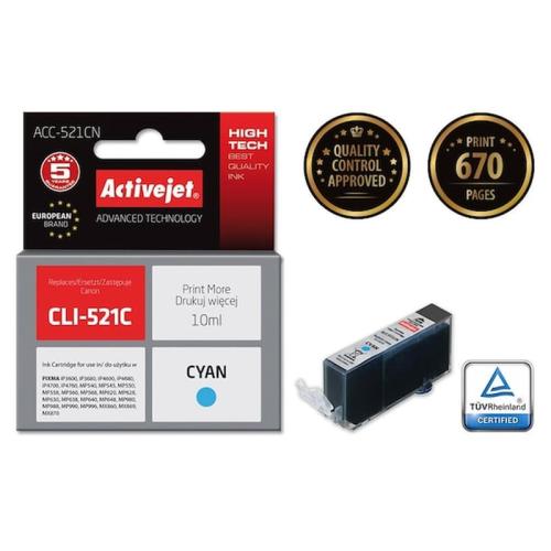 Activejet Ink For Canon Cli-521c