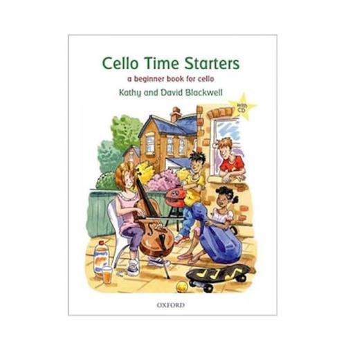 Kathy And David Blackwell - Cello Time Starters Book - Cd