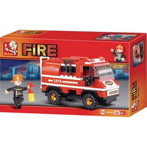 Sluban: Τουβλάκια Fire Truck (b0276)