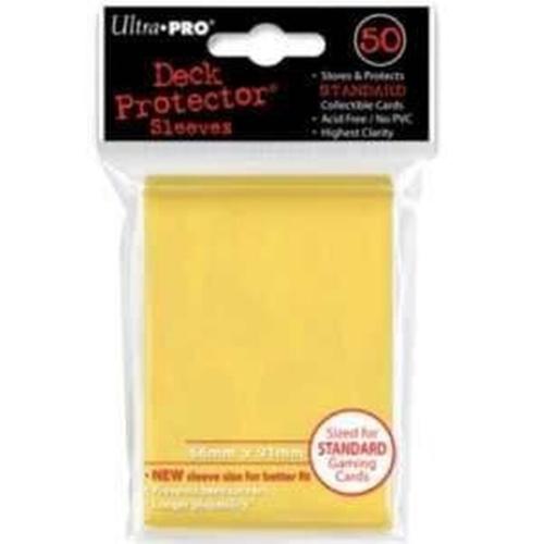 Ultra Pro - Standard 50 Sleeves Solid Yellow