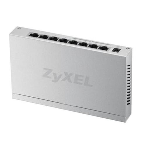 Zyxel Gs-108b V3 Unmanaged L2+ Gigabit Ethernet (10/100/1000) Silver