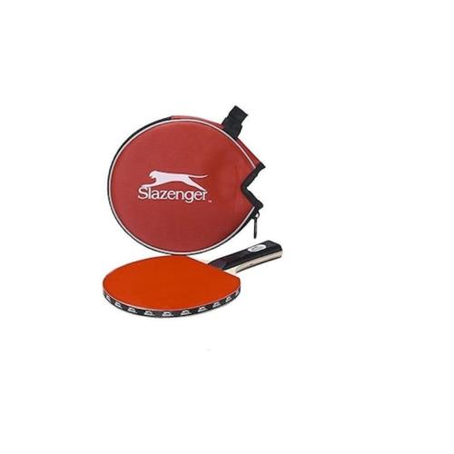 Ρακέτα Ping Pong Slazenger Με Προστατευτική Θήκη Μεταφοράς Σε Κόκκινο Χρώμα, 22539