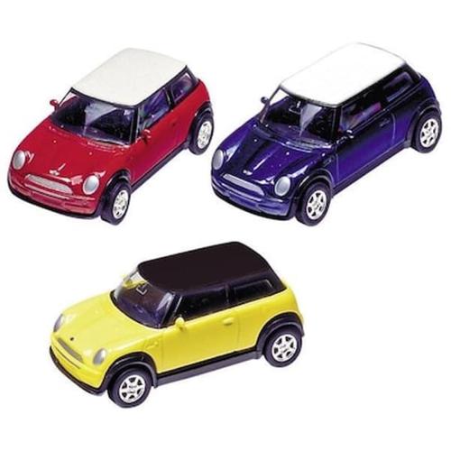 Goki Αυτοκινητάκια Μεταλλικά mini Cooper 2001 7εκ. Σε 3 Χρώματα