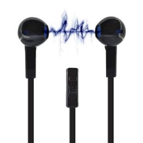 Hands Free Ancus Viker In-earbud Stereo 3.5 Mm Μαύρο