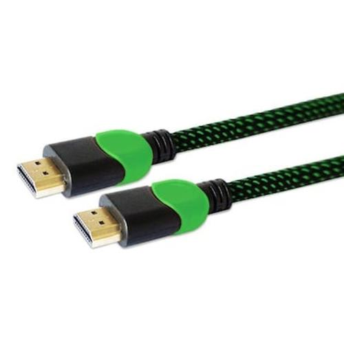 Savio Gcl-06 Hdmi Cable 3 M Hdmi Type A (standard) Black,green