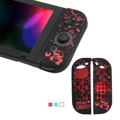 Silicone Case Skin Mario Red Κάλυμμα Σιλικόνης Χειριστηρίου - Nintendo Switch Joy Con Controller