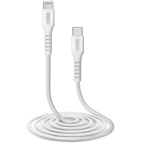 Καλώδιο Φόρτισης SBS USB-C σε Lightning 2m - Λευκό