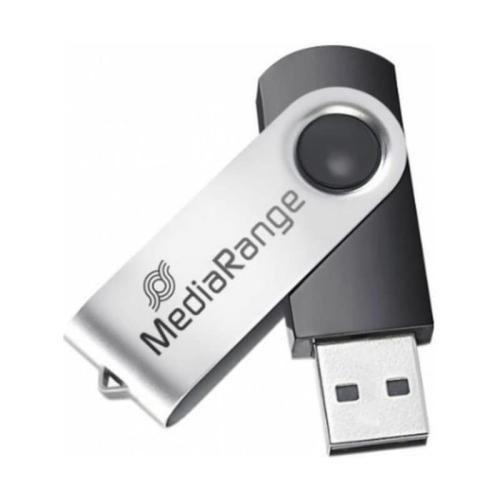 Mediarange Mr911 Usb Flash Drive 32 Gb Usb Type-a / Micro-usb 2.0 Black,silver