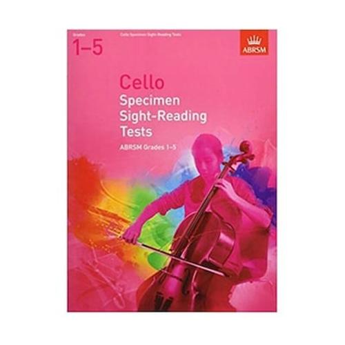 Abrsm - Cello Specimen Sight-reading Tests, Grades 1-5 From 2012