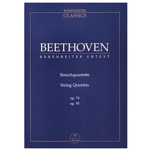 Βιβλίο Για Σύνολα Barenreiter Beethoven - String Quartets Op.74, Op.95 [pocket Score]