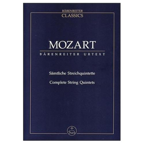 Βιβλίο Για Σύνολα Barenreiter Mozart - Complete String Quintets [pocket Score]