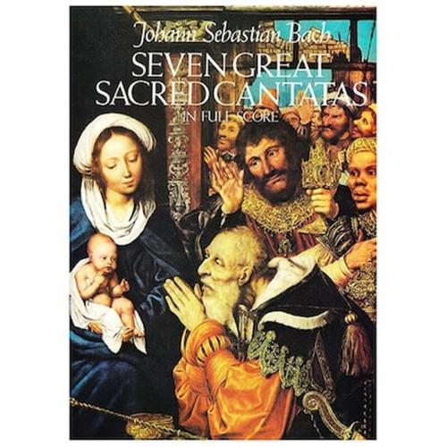 Βιβλίο Για Σύνολα Dover Publications Bach - Seven Great Sacred Cantatas [full Score]