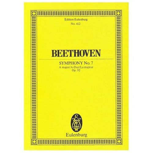Βιβλίο Για Σύνολα Editions Eulenburg Beethoven - Symphony In A Major Nr.7 Op.92 [pocket Score]