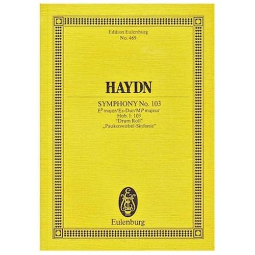 Βιβλίο Για Σύνολα Editions Eulenburg Haydn - Symphony Nr.103 drum Roll [pocket Score]
