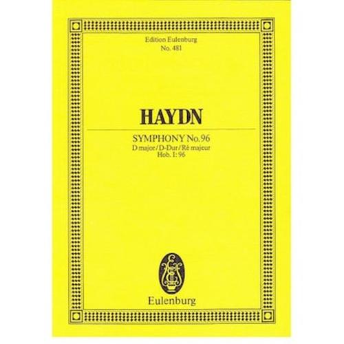 Βιβλίο Για Σύνολα Editions Eulenburg Haydn - Symphony Nr.96 In D Major [pocket Score]