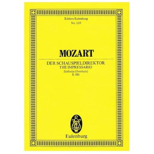 Βιβλίο Για Σύνολα Editions Eulenburg Mozart - The Impressario Overture [pocket Score]