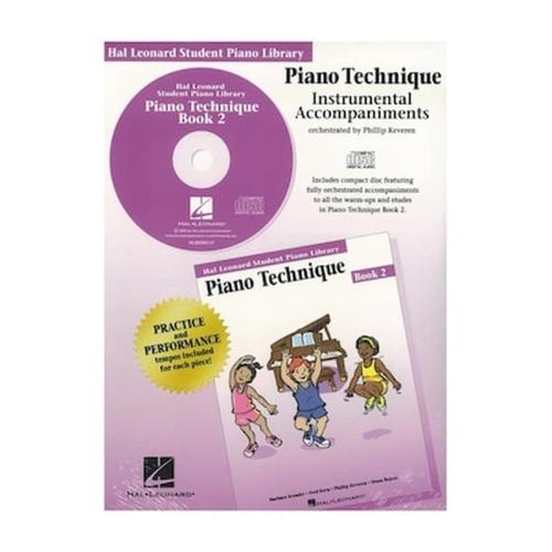 Hal Leonard Student Piano Library - Piano Technique, Book 2 (cd Accompaniment)
