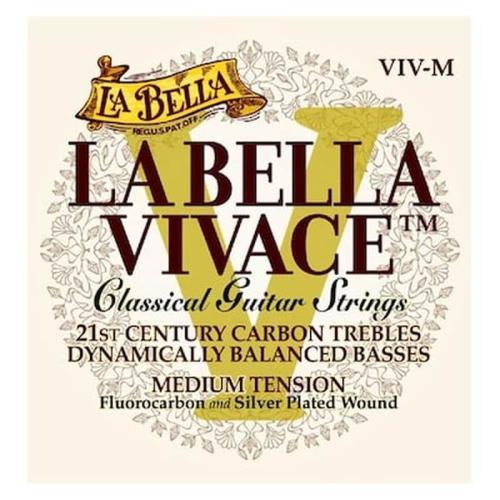 Σετ Χορδές Κλασσικής Κιθάρας La Bella Viv-m Vivace Medium Tension