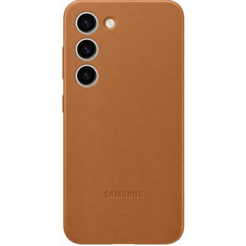 Θήκη Samsung Galaxy S23 - Samsung Leather Case - Camel