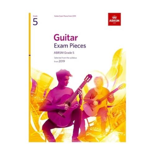 Abrsm - Guitar Exam Pieces 2019, Grade 5