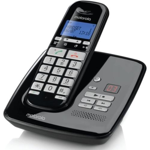 Ασύρματο Τηλέφωνο Motorola S3011 - Μαύρο