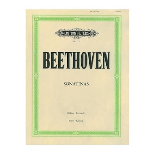 Βιβλίο Για Πιάνο Edition Peters Beethoven - Sonatinas