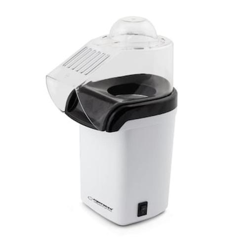 Esperanza Συσκευή Παρασκευής Ποπ Κορν Pop Corn Maker 1200w Χωρητικότητας 0.27lt Σε Λευκό Χρώμα, Ekp005w