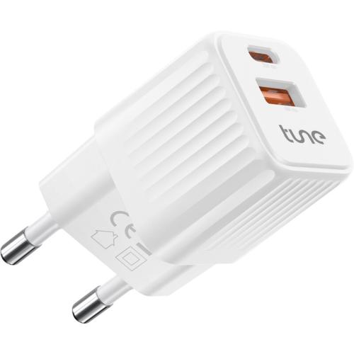 Tune Turbo Pd Quick Wall Charger 20W (2 Ports Type-C/Usb)
