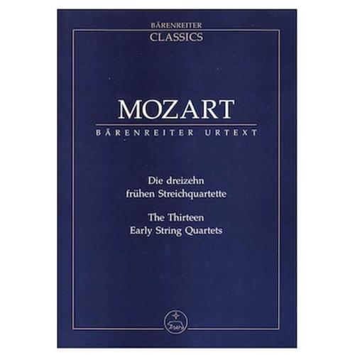 Βιβλίο Για Σύνολα Barenreiter Mozart - The Thirteen Early String Quartets [pocket Score]