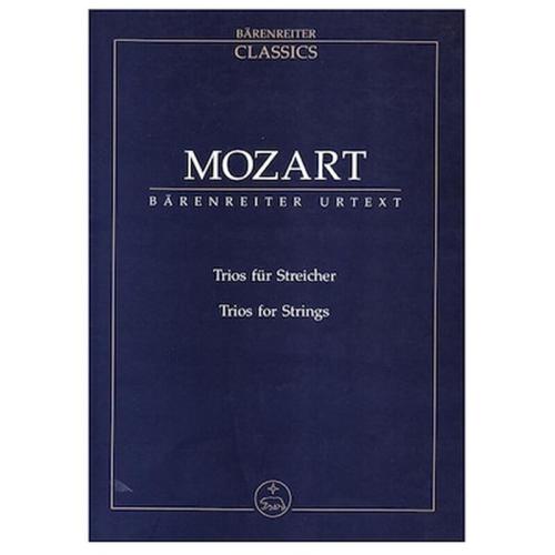 Βιβλίο Για Σύνολα Barenreiter Mozart - Trios For Strings [pocket Score]