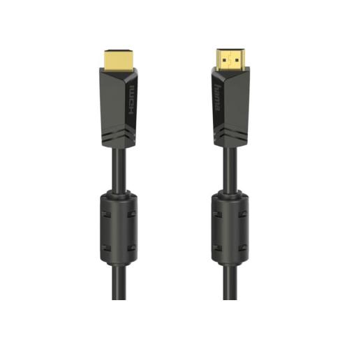 Καλώδιο HAMA High Speed HDMI 1.4 Cable HDMI male - HDMI male 10m Μαύρο