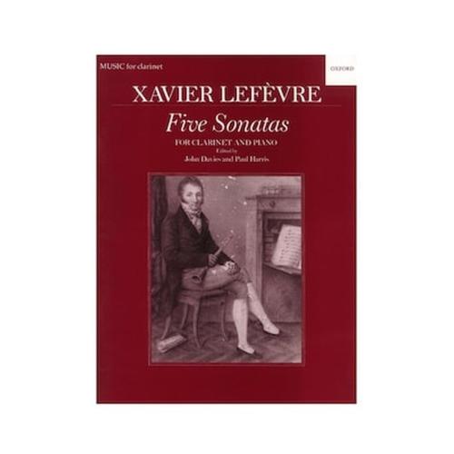 Lefevre - Five Sonatas For Clarinet - Piano