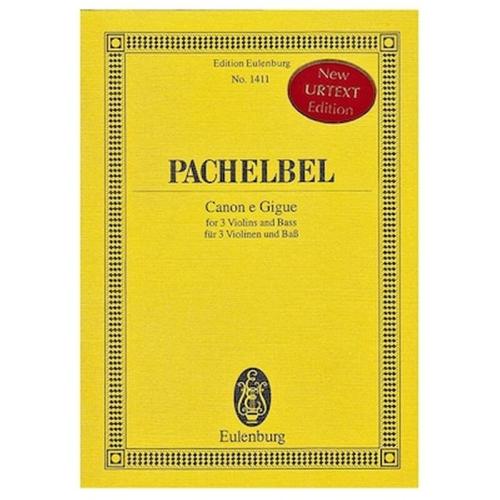 Pachelbel - Canon E Gigue [pocket Score]