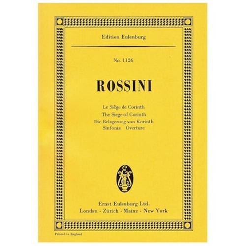 Rossini - The Siege Of Corinth Overture [pocket Score]