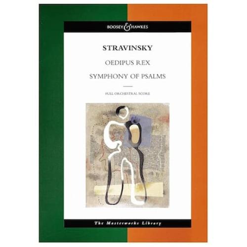 Stravinsky– Oedipus Rex - Symphony Of Psalms [full Score]
