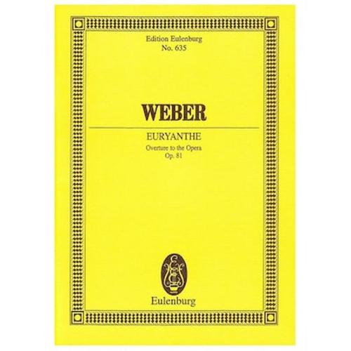 Weber - Euryanthe Overture Op.81 [pocket Score]