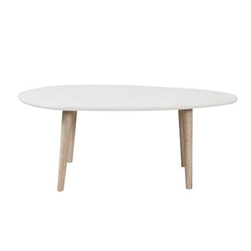 Τραπέζι Σαλονιού 98x60x38cm Άσπρο C10747