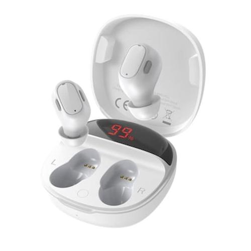 Ασύρματα Ακουστικά Baseus Encok Wm01 Plus Tws Bluetooth 5.0 - Λευκό (ngwm01p-02)