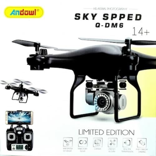 Drone Andowl Sky Speed Q-dm6 Μαύρο (με Καμερα)
